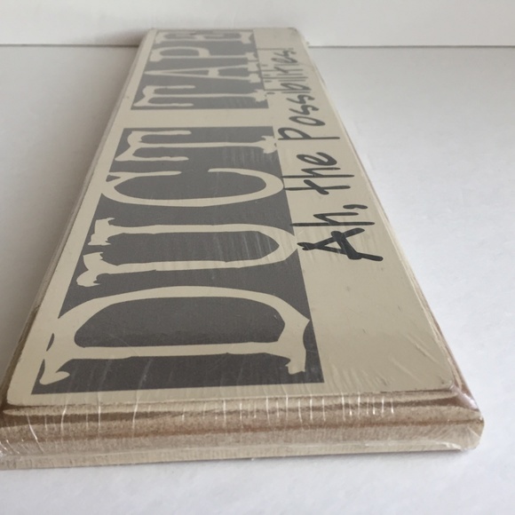 DUCT TAPE Wooden Sign Man Cave Garage Humor Decor - Picture 3 of 5